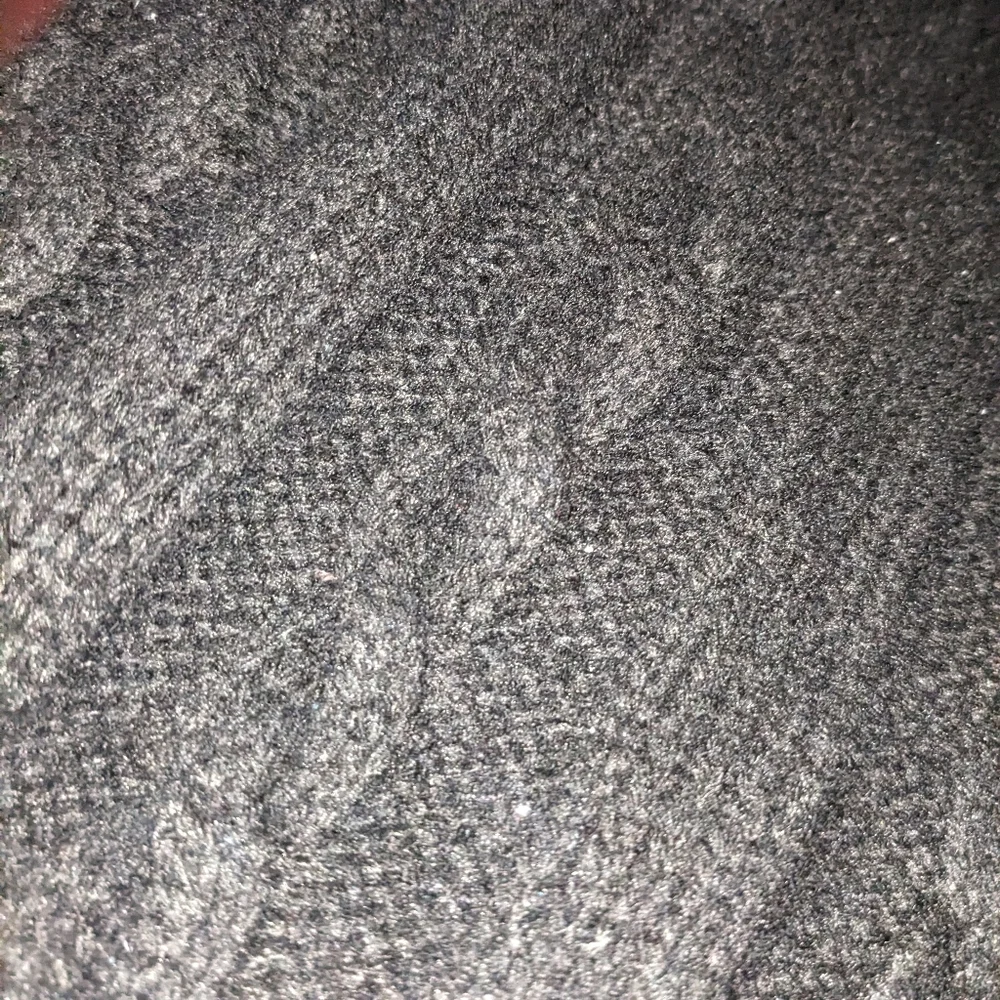 Nautica Unisex Thick Black Wool and Nylon Blend Cable Knit Scarf
